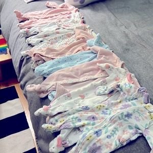 Carters premie footie pajamas